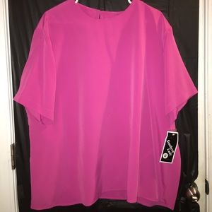 Southern lady pink tunic shirt 🍬